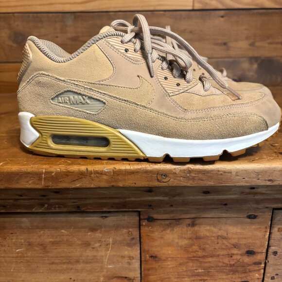 Ladies Nike Suede Air Max Sneakers - Picture 3 of 6